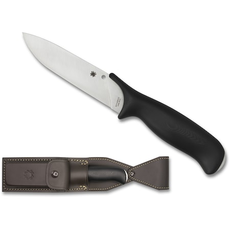 Spyderco 2023 Spyderco Zoomer G-10 Black Plain SPY-FB42GP